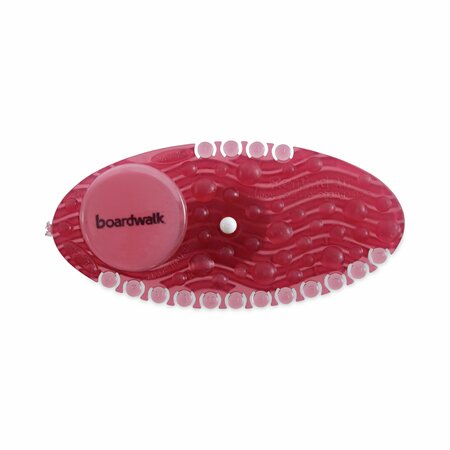 BOARDWALK Curve Air Freshener, Spiced Apple, Solid, Red, PK10 BWKCURVESAP